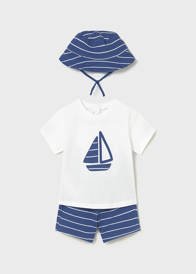 Mayoral Conjunto De Short Punto Estructura Capri para Niño