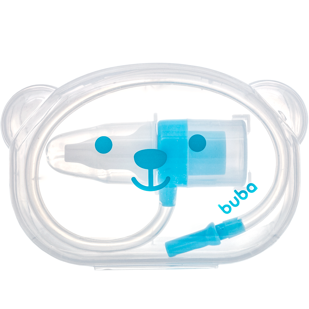 BUBA ASPIRADOR NASAL DE SUCCION MANUAL CON ESTUCHE TEDDY BEAR