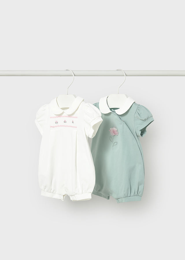 Mayoral Conjunto De Overol 2pcs Aqua para Bebé Niña