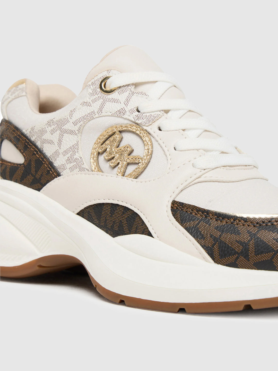 MICHAEL KORS NIÑA ZAPATILLA ZUMA VANILLA /BROWN