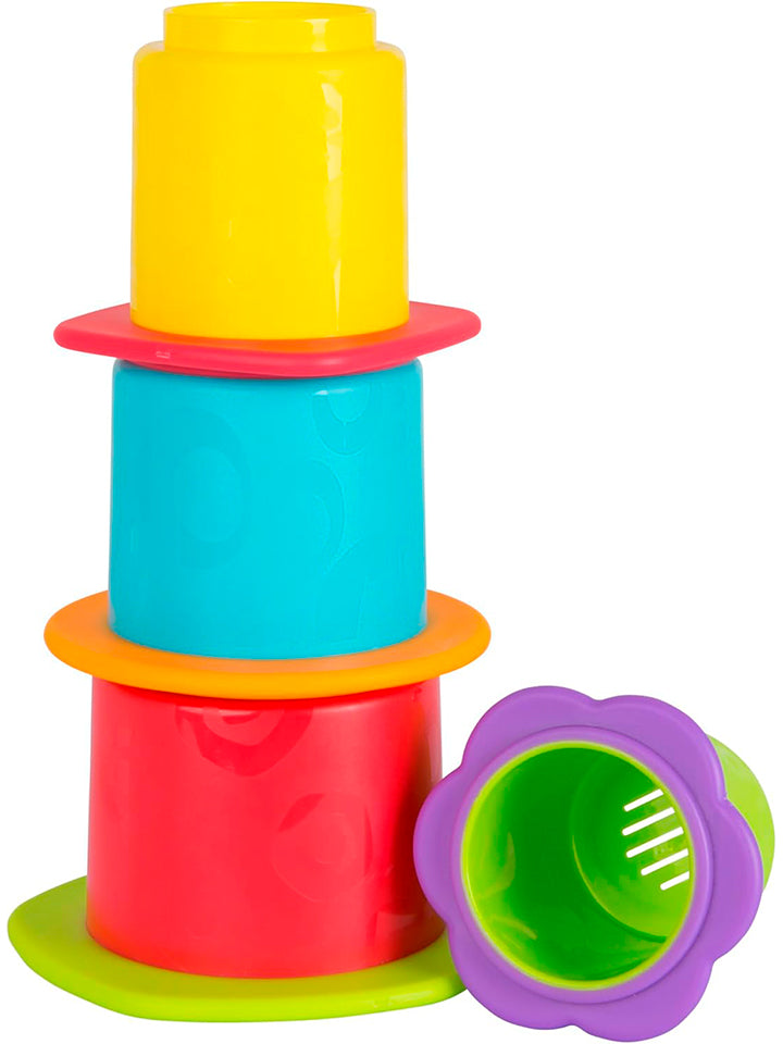 PLAYGRO VASOS DIVERTIDOS APILABLES