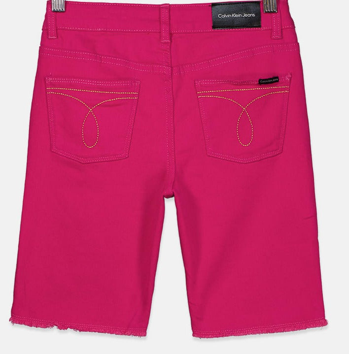 CALVIN KLEIN NIÑA SHORT ROSE VIOLET