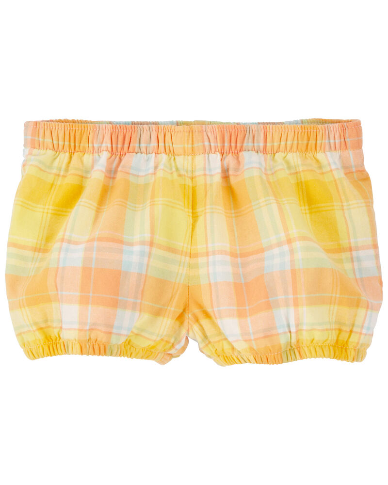OSHKOSH BEBE NIÑA CONJ. DE SHORT MULTI PLAID