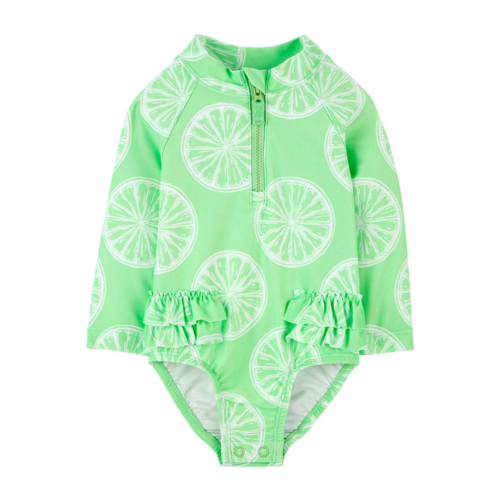 CARTERS BEBE NIÑA VESTIDO DE BAÑO GREEN FRUIT RG 1PK