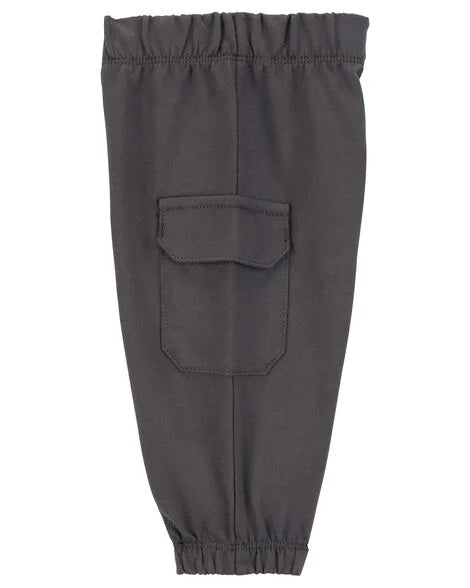 CARTERS BEBE NIÑO CONJ. DE PANTALON SAFARI ANIMAL