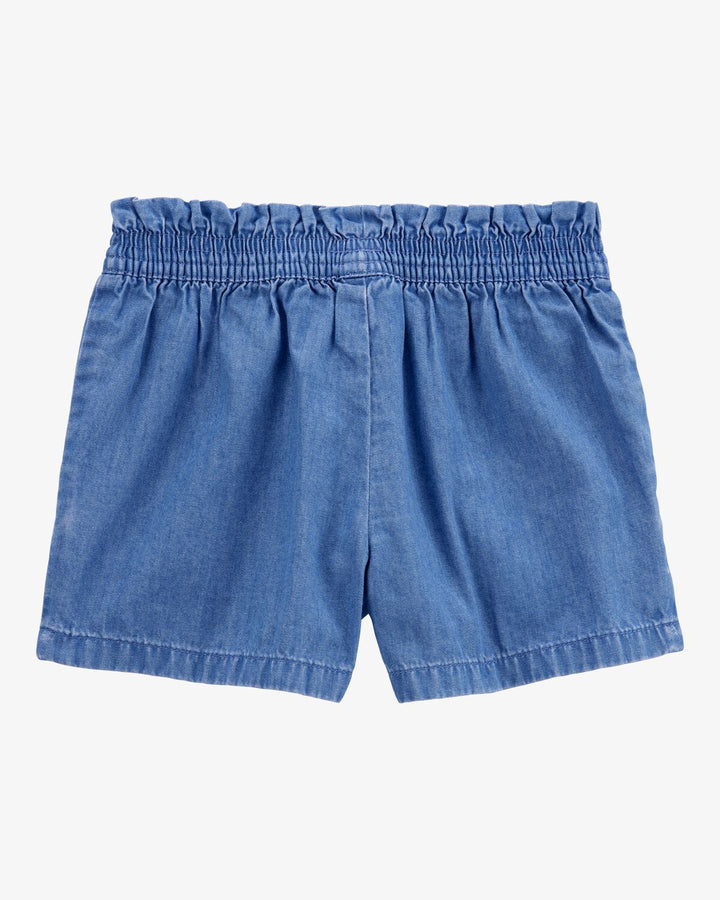 Carters Short Chambray para Bebé Niña