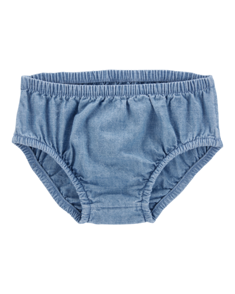 Carters Vestido Solid Chambray para Bebé Niña