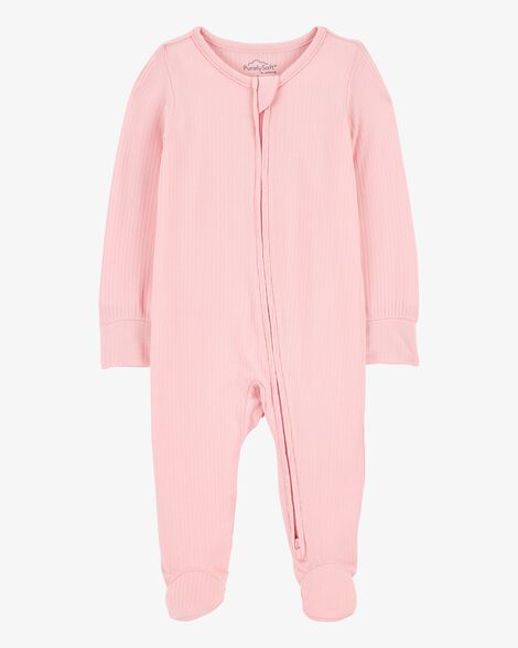 CARTERS BEBE NIÑA PIJAMA PINK SOLID