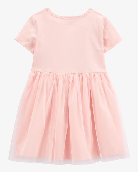CARTERS BEBE NIÑA VESTIDO PINK BUNNY