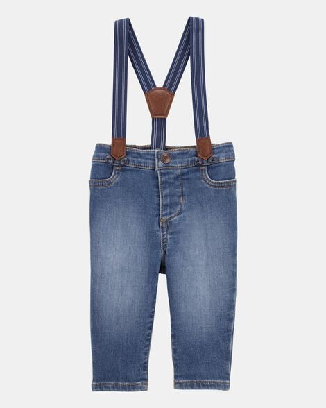 OSHKOSH BEBE NIÑO OVEROL DENIM