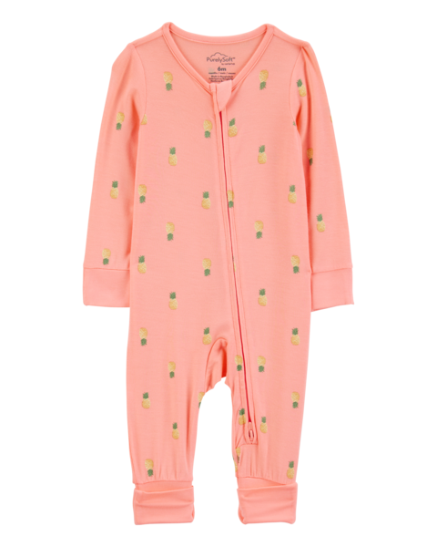 Carters Pijama Pink Pineapple Print para Bebé Niña