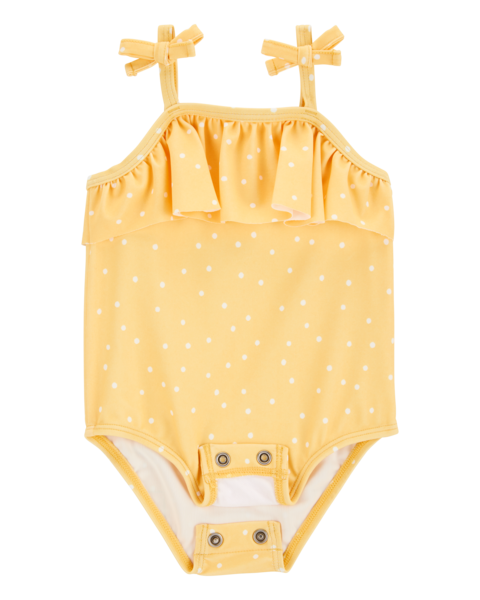 Carters Vestido de Baño Gold Dot 1pk para Bebé Niña