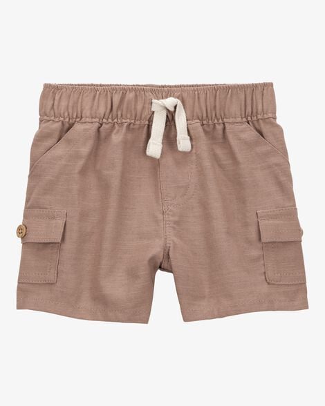 CARTERS BEBE NIÑO CONJ. DE SHORT KHAKI 3PZ