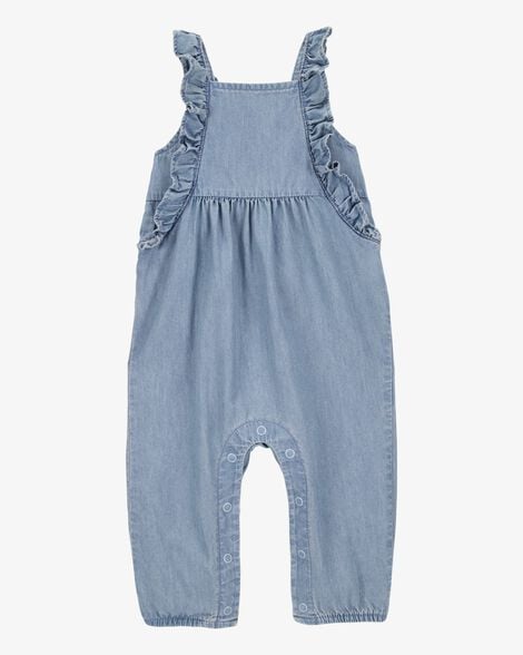 CARTERS BEBE NIÑA JUMPSUIT DENIM