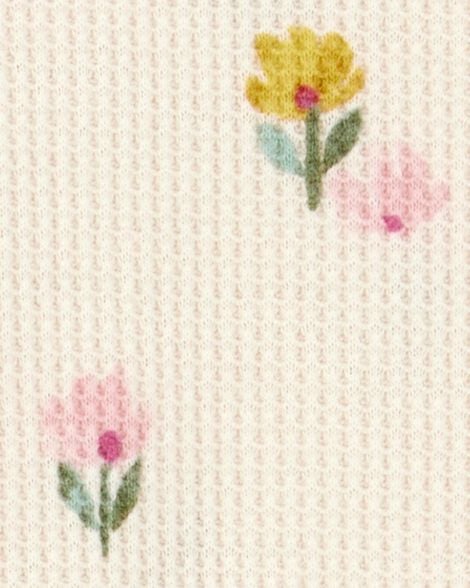 CARTERS BEBE NIÑA CONJ. DE PANTALON IVORY