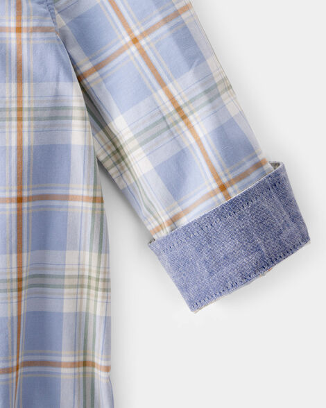 OSHKOSH BEBE NIÑO BODY IB PLAID