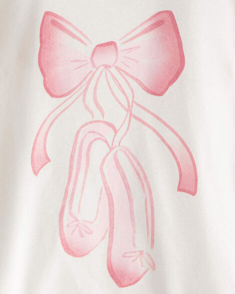 CARTERS NIÑA PIJAMA COTTON PINK BALLET PRT 4PCS