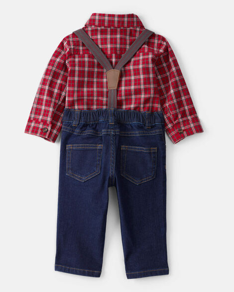 CARTERS BEBE NIÑO CONJ. DE PANTALON 3PC
