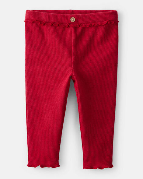 CARTERS BEBE NIÑA CONJ. DE PANTALON RED