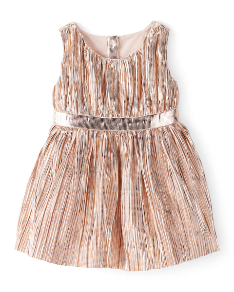OSHKOSH BEBE NIÑA VESTIDO METALLIC
