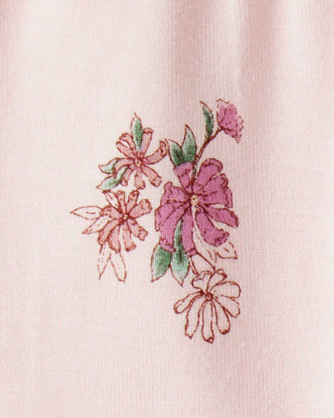 CARTERS BEBE NIÑA PANTALON PINK DEER PRINT-BURGUNDY 2PCS