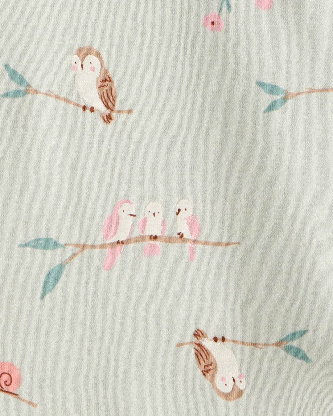 CARTERS BEBE NIÑA BODY OWL STRIPE FLORAL 5PCS