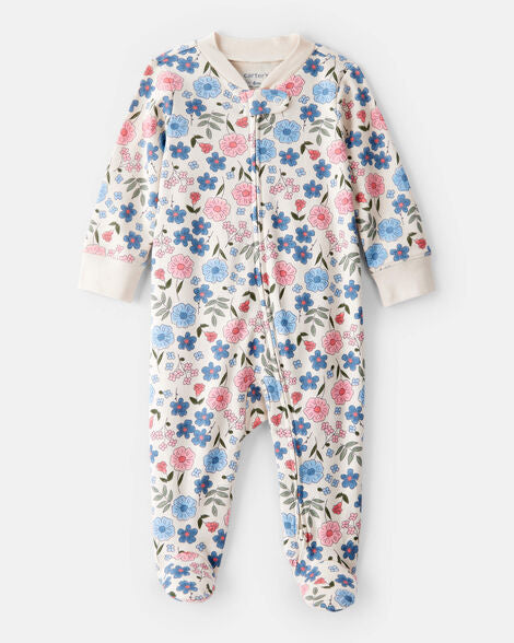 CARTERS BEBE NIÑA PIJAMA PRINT