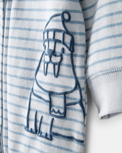 CARTERS BEBE NIÑO PIJAMA BLUE