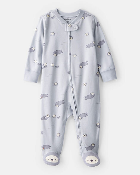 CARTERS BEBE NIÑO PIJAMA BLUE