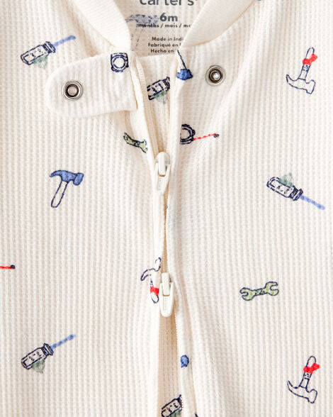 CARTERS BEBE NIÑO PIJAMA IVORY