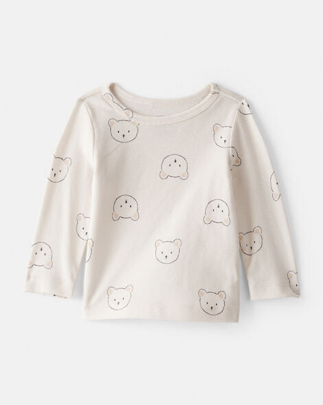 CARTERS BEBE NIÑO CONJ. DE OVEROL BROWN