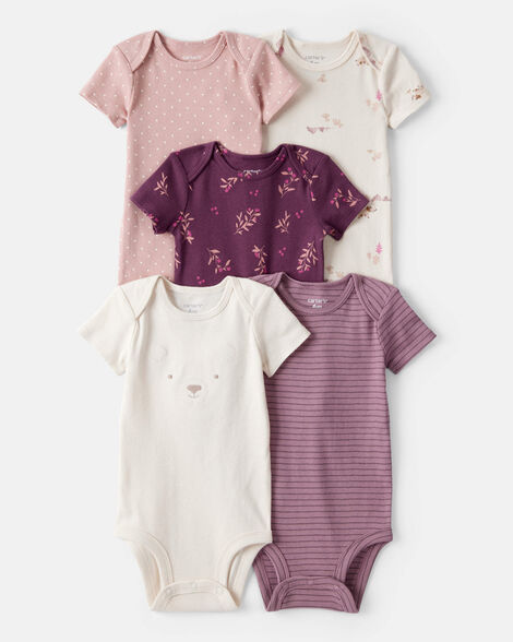 CARTERS BEBE NIÑA BODY SURTIDOS 5PCS