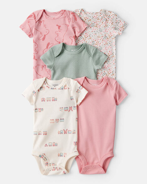 CARTERS BEBE NIÑA BODY SURTIDOS 5PCS