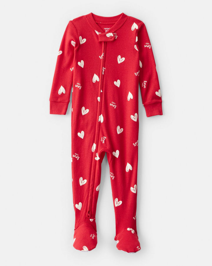 CARTERS BEBE NIÑA PIJAMA COTTON PRINT