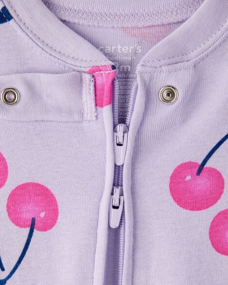 CARTERS BEBE NIÑA PIJAMA COTTON PRINT