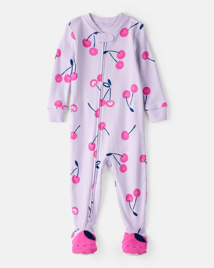 CARTERS BEBE NIÑA PIJAMA COTTON PRINT