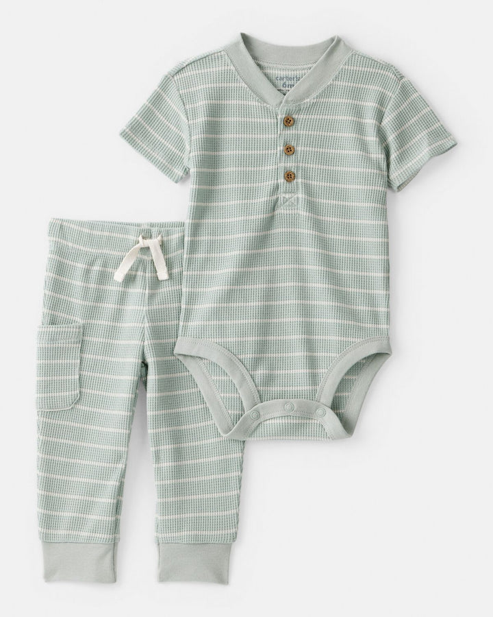 CARTERS BEBE NIÑO CONJ. DE PANTALON