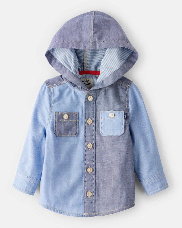 OSHKOSH BEBE NIÑO CAMISA CHAMBRAY TOP