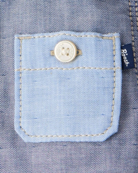 OSHKOSH BEBE NIÑO CAMISA CHAMBRAY TOP