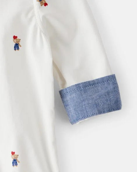 OSHKOSH BEBE NIÑO CAMISA PRINTED