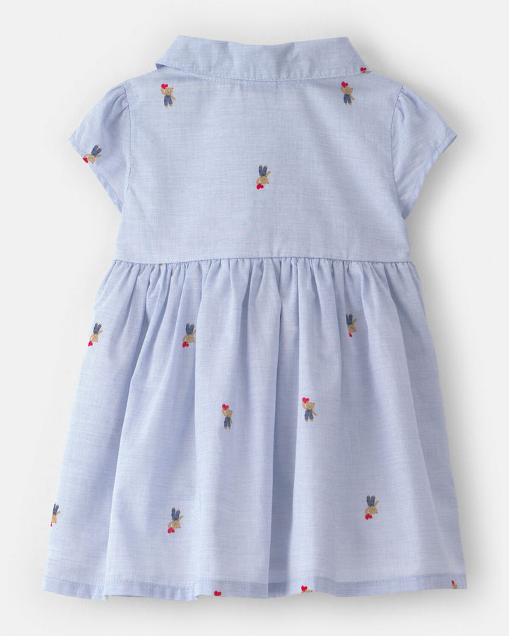 OSHKOSH BEBE NIÑA VESTIDO WOVEN