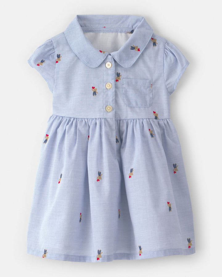OSHKOSH BEBE NIÑA VESTIDO WOVEN