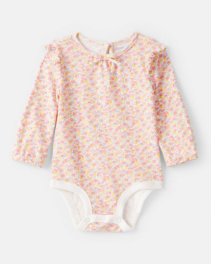 OSHKOSH BEBE NIÑA BODY FLORAL