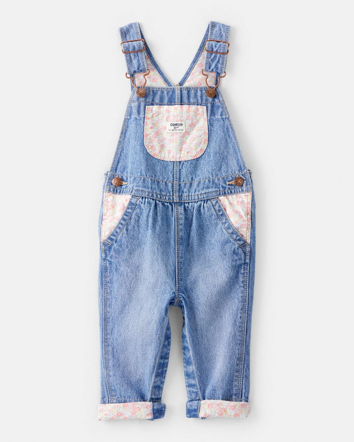 OSHKOSH BEBE NIÑA OVEROL DENIM