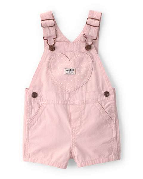 OSHKOSH BEBE NIÑA OVEROL CANVAS
