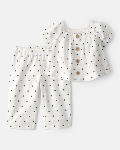 CARTERS BEBE NIÑA CONJ. DE PANTALON IVY
