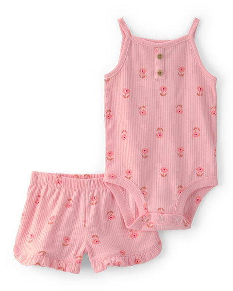 Carters Conjunto De Short para Bebé Niña