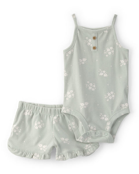 Carters Conjunto De Short para Bebé Niña