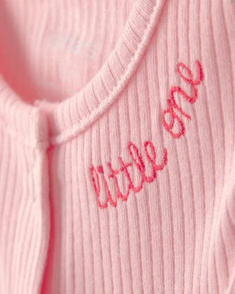 CARTERS BEBE NIÑA ROMPER SNAP UP