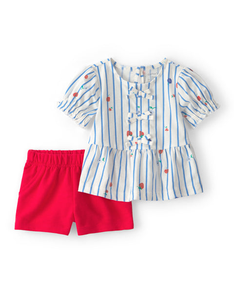 Carters Conjunto De Short Key Item Asst para Bebé Niña